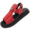 thumbnail image 1 of Wensltd Summer Dressy Sandals for Women Open Toe Sandals Beach Wear Thick Sole Outdoor Walking Shoes, 1 of 9
