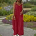 thumbnail image 1 of Wensltd Summer Jumpsuits for Women Dressy Sleeve Wide Leg Pants Rompers Elegant One Piece Outfits, 1 of 7