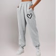 thumbnail image 1 of Wensltd Sweatpants Women Baggy Casual Jogger Fall Spring Outfits for Women, 1 of 3