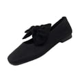 thumbnail image 1 of Wensltd Wide Width Casual Mesh Shoes for Women Daily Outdoor Lightweight Square Toe Shoes Black, 1 of 8