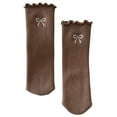thumbnail image 1 of Wensltd Winter Warm Thickened Socks Women Soft Cozy Thermal Comfortable Solid Color Indoor Socks Black, 1 of 1