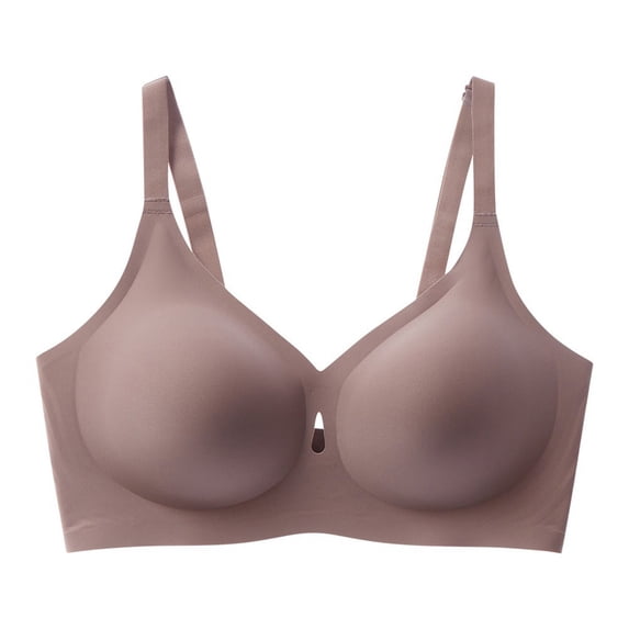 Wensltd Women Back Closure Sports Bras for Running Yoga Fitness Back Design Solid Color Breathable Full Support Daily Comfort Bras