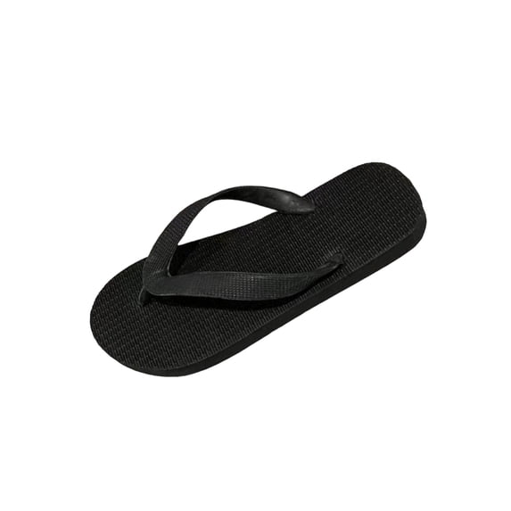 Wensltd Women Beach Sandals Flat Comfortable Slide Sandals Indoor Outdoor Versatile Summer Flip-flops Walking Black
