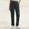 thumbnail image 1 of Wensltd Women Cargo Pants Casual Work Clothes Straight Pants Pockets, 1 of 8