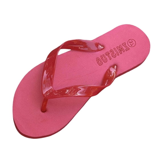 Wensltd Women Casual Flat Beach Sandals Rubber Sole Lightweight Comfortable Spring Summer Walking Flat Sandals