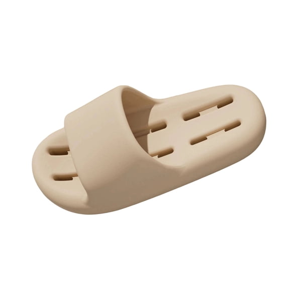 Wensltd Women EVA Slippers Round Toe Hollow-out Spring Summer Slipper for Indoor Solid Color Home Bathroom Slipper