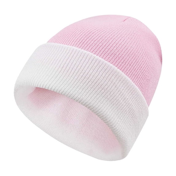 Wensltd Women Fashion Winter Beanie Hat Striped for Snow Ski Outdoor Warm Knit Cap Unisex