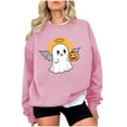 thumbnail image 1 of Wensltd Women Halloween Sweatshirt Loose Graphic Pullover Fall Long Sleeve Tops, 1 of 4