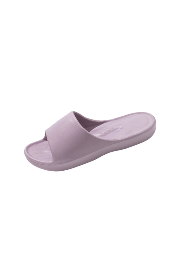 Women House Slippers Comfortable Soft Home Bathroom Shower Spring Summer Slippers Wide Width Pink