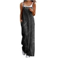 thumbnail image 1 of Wensltd Women Jumpsuits One Piece Sleeveless Printed Wide Leg Pant With Pockets, 1 of 5