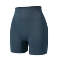 thumbnail image 1 of Wensltd Women Plus Size Tummy Control High Waist Butt Lift Pants Black Comfortable Everyday Shorts, 1 of 2