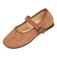 thumbnail image 1 of Wensltd Women Shoes Solid Color Mary Jane Flats Solid Color Spring Summer for Office Work Daily, 1 of 8