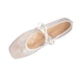 thumbnail image 1 of Wensltd Women Shoes Spring Fall Square Toe Flats Lace Design Mesh Upper Cutout Style Shoes Dressy Wear White, 1 of 8