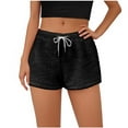 thumbnail image 1 of Wensltd Women Shorts Butt Lift Slim Fit Summer Yoga Shorts Drawstring, 1 of 9