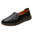 thumbnail image 1 of Wensltd Women Slip On Flats Wide Width Breathable Comfort Casual Daily Work Shoes Lightweight, 1 of 9