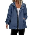 thumbnail image 1 of Wensltd Women Sport Jacket Lightweight Hiking Outdoor Waterproof Long Sleeves with Pockets, 1 of 7