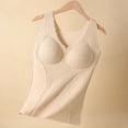thumbnail image 1 of Wensltd Women Thermal Tank Top Built In Bra Slim Fit Sleeveless Winter Warm Elastic Underwear Top for Women, 1 of 6