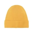 thumbnail image 1 of Wensltd Women Winter Fashion Oversized Knit Hat Solid Color Classic Beanie Casual Outdoor Warm Black, 1 of 6