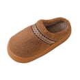 thumbnail image 1 of Wensltd Women's Bedroom Slippers Solid Color Cozy Winter Thick Bottom House Slipper for Women Gray, 1 of 8