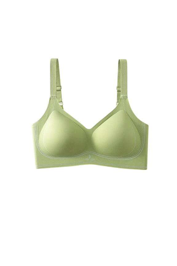 Women's Bra Comfortable Adjustable Thin Breathable Front Closure Lace Push Up Bras Full Coverage Lightweight Soft All Season Support Bras