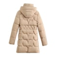 thumbnail image 1 of Wensltd Women's Cargo Cotton Coat Pockets Long Sleeve Winter Coat for Women with Hood, 1 of 3
