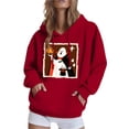 thumbnail image 1 of Wensltd Women's Casual Lightweight Hoodies with Pockets Long Sleeve Sweatshirts Loose Pullovers, 1 of 6