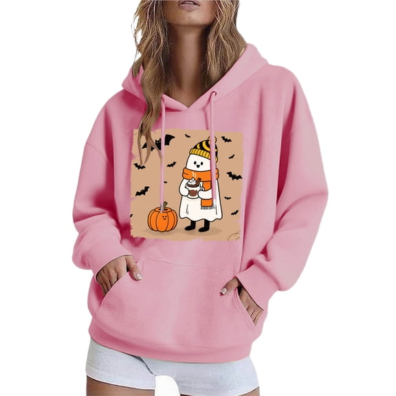 Wensltd Women's Casual Lightweight Hoodies with Pockets Long Sleeve Sweatshirts Loose Pullovers