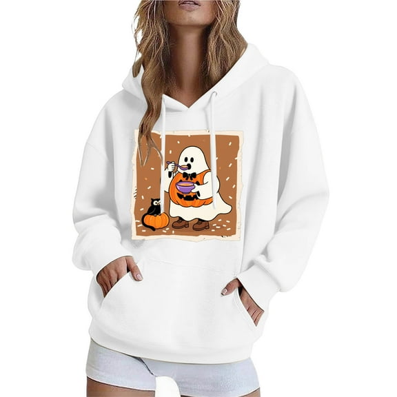 Wensltd Women's Casual Lightweight Hoodies with Pockets Long Sleeve Sweatshirts Loose Pullovers