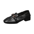 thumbnail image 1 of Wensltd Women's Casual Shoe Soft Sole Breathable Wide Width Shoes for Women Low Heel Ballet Flats Comfortable Work Shoes, 1 of 5