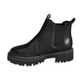 thumbnail image 1 of Wensltd Women's Ankle Boots Low Chunky Block Heel Slip on Fall Booties Shoes, 1 of 9