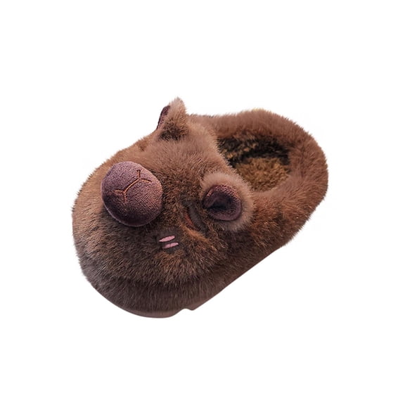 Wensltd Women's Fashion Bedroom Slippers Solid Color Closed Toe Flat Shoes for Women and Men Cozy Home Shoes