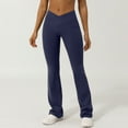 thumbnail image 1 of Wensltd Women's Full Length Pants High Waisted Elastic Hip Lifting Pants, 1 of 4