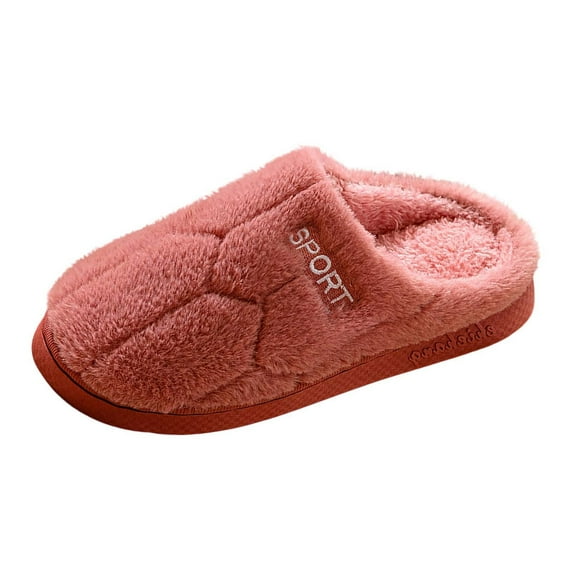 Wensltd Women's Fuzzy Memory Foam Slippers Comfy Winter Soft House Slippers Bedroom Shoes Indoor Outdoor