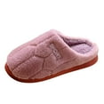 thumbnail image 1 of Wensltd Women's Fuzzy Memory Foam Slippers Comfy Winter Soft House Slippers Bedroom Shoes Indoor Outdoor, 1 of 4
