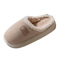 thumbnail image 1 of Wensltd Women's Fuzzy Memory Foam Slippers Comfy Winter Soft House Slippers Bedroom Shoes with Warm Plush Lining Indoor Outdoor, 1 of 4