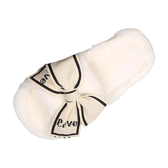 Wensltd Women's House Slippers Indoor Fuzzy Plush Memory Foam Shoes with Non-Slip Sole Winter Warm Home Slippers