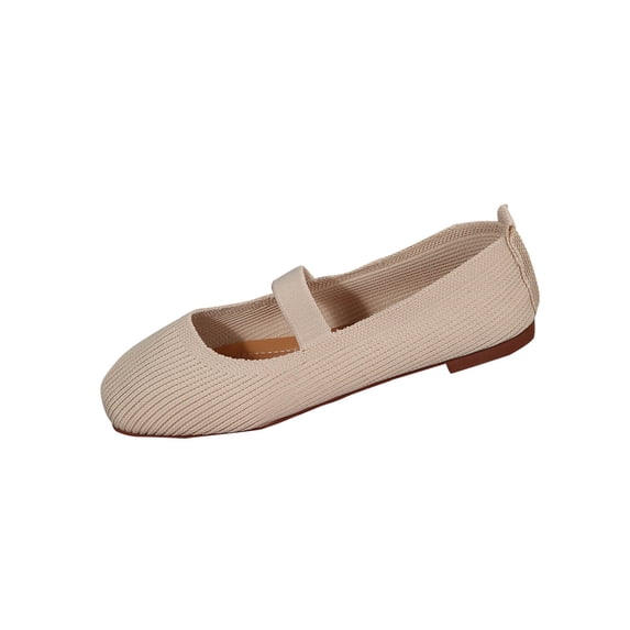 Wensltd Women's Mesh Ballet Flats Breathable Round Toe Shoes Lightweight Comfort for Spring Summer Everyday Walking Shoes