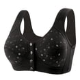 thumbnail image 1 of Wensltd Women's Plus Size Bras No Wire Front Closure Push Up Seamless Thin Cup Versatile Day Night Comfortable Fit Bras, 1 of 8