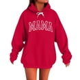 thumbnail image 1 of Wensltd Women's Printing Long Sleeve Hoodies Casual Tunic Pullover Sweatshirts with Pocket, 1 of 5