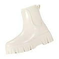 thumbnail image 1 of Wensltd Women's Rain Boots Waterproof Comfortable Ankle Booties Fashion Non-Slip Chunky Short Garden Boots, 1 of 5