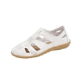thumbnail image 1 of Wensltd Women's Sandals Closed Toe Flat Sandals With Adjustable Straps For Casual Summer And Everyday Wear, 1 of 9