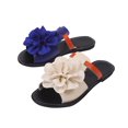 thumbnail image 1 of Wensltd Women's Sandals Trendy Flat Sandals Plus Size Lightweight Comfortable Low Heel Breathable Spring Summer Dressy Sandals, 1 of 6
