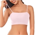thumbnail image 1 of Wensltd Women's Seamless Square Neck Cami Crop Tops Bralette Style Camisole for Layering and Daily Wear, 1 of 7