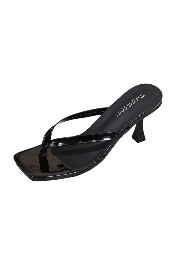 Women's Square Toe Heels Slingback Shallow Mouth Slip On Work Party Dress White Pumps