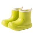 thumbnail image 1 of Wensltd Women's Waterproof Rain Boots Thick Sole Short Ankle Outdoor Garden Shoes Non-Slip All Seasons Comfort Wear, 1 of 4