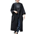 thumbnail image 1 of Wensltd Womens Plus Size Windbreaker Jacket with Pockets Lightweight Outdoor Long Cardigan Jackets Trench Coats, 1 of 8