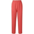 thumbnail image 1 of Wensltd Womens Protective Suit Work Pants Elastic Waist Straight Pants, 1 of 3