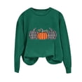 thumbnail image 1 of Wensltd Womens Thanksgiving Sweatshirts No Hood Pumpkin Graphic Fall Long Sleeve Pullover Tops Casual Fashion, 1 of 3