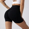 thumbnail image 1 of Wensltd Womens Workout Seamless Butt Lifting Shorts High Waisted Tummy Control Gym Yoga Shorts, 1 of 3