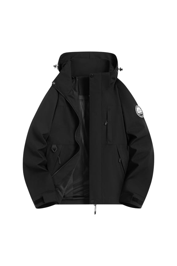 Womens Zip Up Jacket Hooded Lightweight Outdoor Hiking Sport Jackets with Pocket